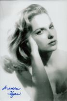 Martha Hyer signed Black and White Photo Approx. 6x4 Inch. Was an American actress who played Gwen