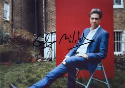 Ed Milliband signed 7x5inch colour photo. Good Condition. All autographs come with a Certificate