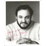 John Rhys Davies signed 10x8 inch black and white photo with accompanying TLS dated May 15, 1989.