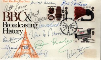 Dad's Army, a BBC and Broadcasting History FDC signed by 11 members of the cast from the classic BBC