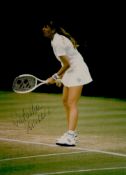Natasha Zvereva signed Colour Photo 7x5 Inch. Is a former professional tennis player from Belarus.
