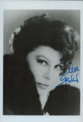 Ava Gardner signed Black and White Photo 7x5 Inch. Was an American actress. Good Condition. All