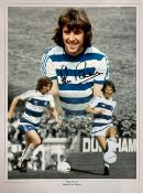 Stan Bowles signed photographic montage print Stan Bowles gained a reputation as one of the game's