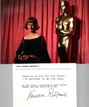Vanessa Redgrave Actress Signed Personal Card With Photo. Good Condition. All autographs come with a