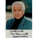 Tom Mangold signed Colour Photo Approx. 6x4 Inch. Is a British broadcaster, journalist and author.