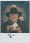 Sir Terry Pratchett, OBE signed Colour Print size A4 sheet 'The Amazing Maurice and His Educated