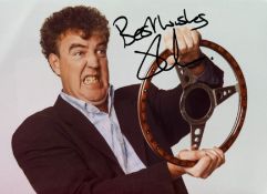 Jeremy Clarkson signed 7x5inch colour photo. Good Condition. All autographs come with a
