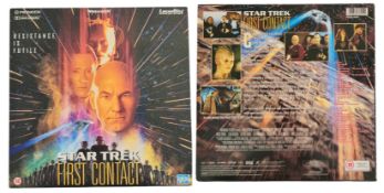Star Trek First Contact Wide-screen Edition Laserdisc. Good Condition. All autographs come with a