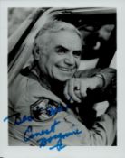 Ernest Borgnine signed Black and White Photo 5x4 Inch. Was an American actor whose career spanned