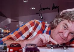 James May signed 7x5inch colour photo. Good Condition. All autographs come with a Certificate of