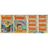 Dandy collection of 10 comics. Dandy NO. 2479 27th May 1989, Dandy NO. 2480 3rd June 1989,Dandy