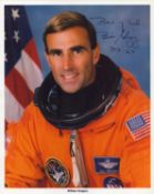 William Gregory signed NASA colour photo 10x8 inch approx. Good Condition. All autographs come