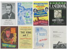 Collection of 5 x Variety of programmes Unsigned My Fair Lady, Elsa and Her Cubs, Happy Holiday,