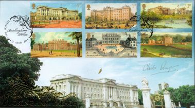 Chris Draper signed Buckingham Palace FDC. 15th April 2014 London. Good Condition. All autographs