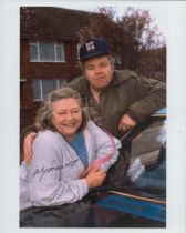 Judy Cornwell signed Colour Photo 10x8 Inch Is an English actress. Good Condition. All autographs