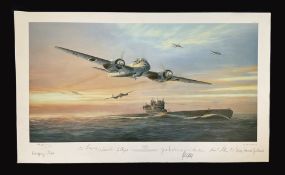 Kameraden by Mark Postlethwaite Limited Edition Colour Print signed by the Artist plus 11 veterans