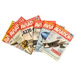 Aviation Magazine Collection of 6 issues includes Jan, Jul, Oct & Nov 2023, Jan & Feb 2024, good