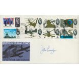 Top Nightfighter John Cunningham DSO DFC WW2 RAF Battle of Britain fighter ace signed rare 1965