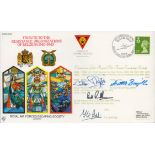 WWII Tribute to the Resistance Organizations of Belgium 1940-45 (RAFES SC40) multi signed FDC