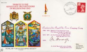 WWII Tribute to the Resistance Organizations of Belgium 1940-45 (RAFES SC40) Air Chief Marshal Sir
