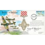 Luftwaffe Gerhard Schopfel KC JG26 WW2 RAF Battle of Britain fighter ace signed 2000 Battle of