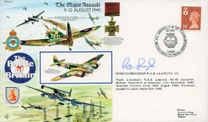 WWII Wing Commander Rod Learoyd VC signed Battle of Britain The Major Assault 9-12 August 1940