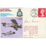 Wg Cdr Roland Beamont DSO DFC 609 sqn WW2 RAF Battle of Britain fighter ace signed 1974 25th ann