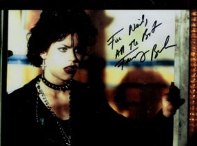 Fairuza Balk signed 10x8inch colour photo as Nancy Downns in The Craft. Dedicated. Good condition