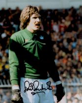 Phil Parkes signed 10x8" colour photo. Philip Parkes is a former football goalkeeper, Beginning