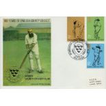 100 Years of County Cricket Sussex County Cricket Club Official TCCB Cover PM Headquarters Sussex