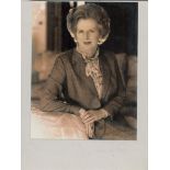 Margaret Thatcher signed presentation photograph. Originally gifted to UK ambassador to Portugal.