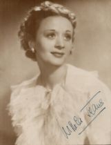 Isabel Jeans signed Sepia Colour Photo 7x5.25 Inch. Was an English stage and film actress known