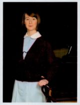 Bryony Hannah signed colour photo 6x4.5 Inch. 'Call The Midwife'. Good condition Est.