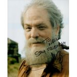 MC Gainey signed 10x8inch colour photo. Played Mr Friendly in LOST. Dedicated. Good condition Est.