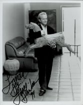 Lance Henriksen signed 10x8" black and white photo, dedicated. Lance Henriksen is an American actor,