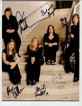 Multi signed Roisin Dillon, Mary Coogan, Heidi Talbot, Mirella Murray plus 2 others Colour Photo