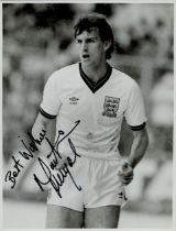 Martin Hayes arsenal signed England press photo. Good condition Est.