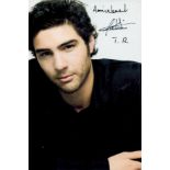 Tahar Rahim signed Colour photo 6x4 Inch. Is a French actor. His breakthrough performance was in the