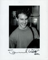 Samuel West signed 10x8inch black and white photo. English actor, theatre director and narrator.