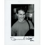 Samuel West signed 10x8inch black and white photo. English actor, theatre director and narrator.