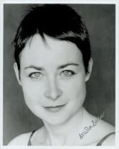 Nicola Barber signed Black & White Photo 10x8 Inch. An Actress. Good condition Est.