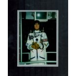 Helen Sharman signed colour photo. Mounted to approx size 10x8inch. Good condition Est.