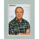 Ray Meagher as Alf Stewart in Home and Away colour photo. Mounted to approx size 10x8inch. Good