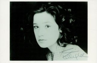 Tina Kellegher signed black & white photo 6x4 Inch. An Irish actress. Good condition Est.