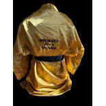 Michael "Jinx" Spinks UNSIGNED ring robe.