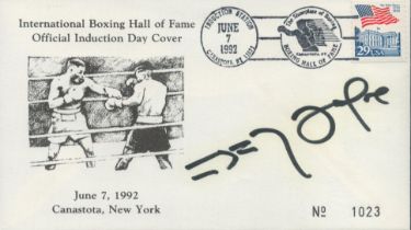 Eder Jofre signed FDC. 7/6/92 NY postmark.