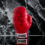 Iran Barkley signed red Everlast boxing glove. Iran Barkley (born May 6, 1960) is an American former