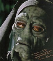 Jerome Blake signed Star Wars 10x8 inch colour photo. Good condition. All autographs are genuine
