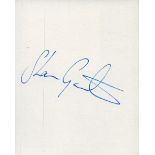 Shaun Goater signed 4x3 inch white card. Good condition. All autographs are genuine hand signed