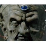 Dr Who actor David Gooderson as Davros signed 10 x 8 inch colour scene photo. Good condition. All